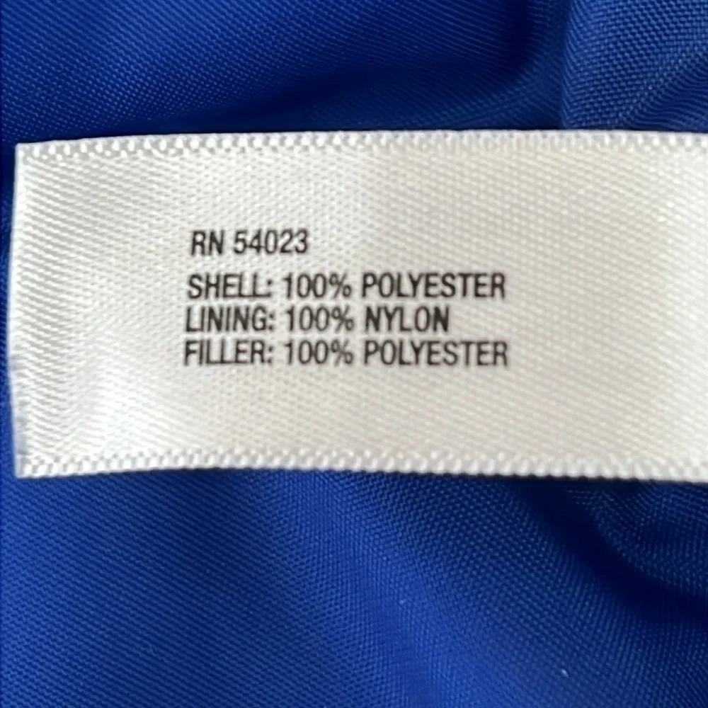 Gap Kids Puffer Vest Size S (6-7) Blue Inside and Outside Pockets Like New